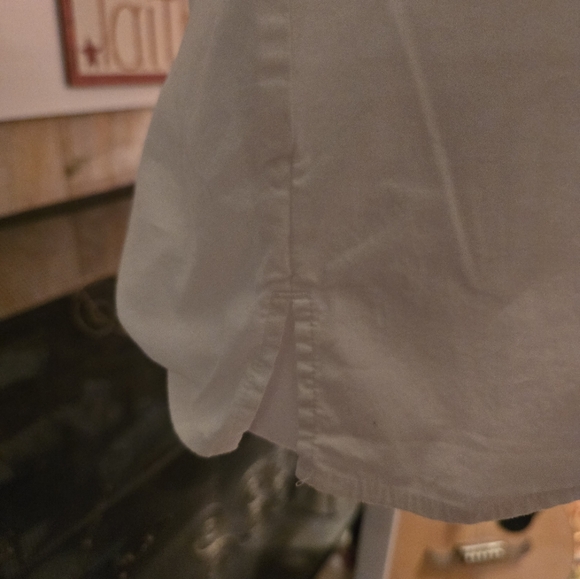 White Sleeveless Talbots 6P Cotton Spandex Top - Picture 9 of 9